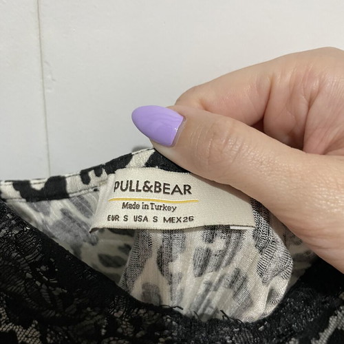 Pull & Bear Top like new, leopard print, size S