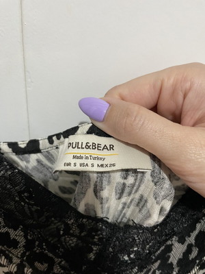 Pull & Bear Top like new, leopard print, size S