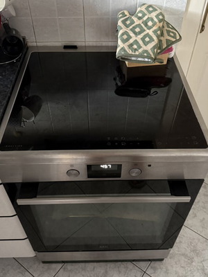 AEG induction electric stove with warranty