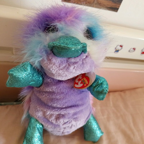 TY plush platypus Beanie boo's collection like new, 28 cm