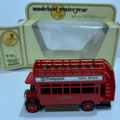 Matchbox 1978 Models of Yesteryear Y-23 A.E.C. S Type Omnibus 1922 new