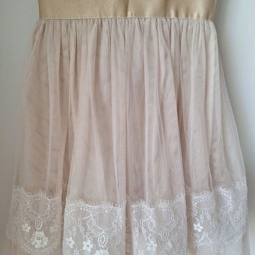 Zic Zac formal dress with tulle and lace size M like new