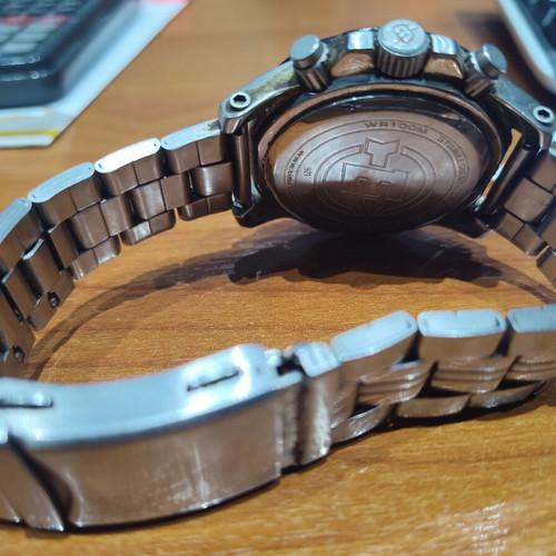 Ανδρικό ρολόι Timex μεταχειρισμένο, ασημί