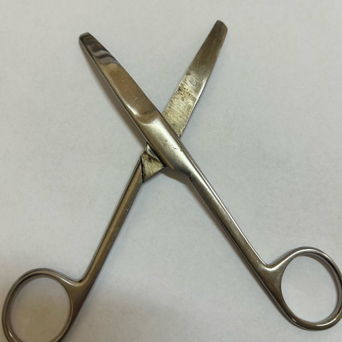 Medical scissors made of stainless steel like new