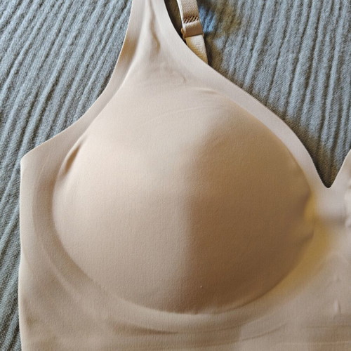 Beige Seamless Bra new, size M