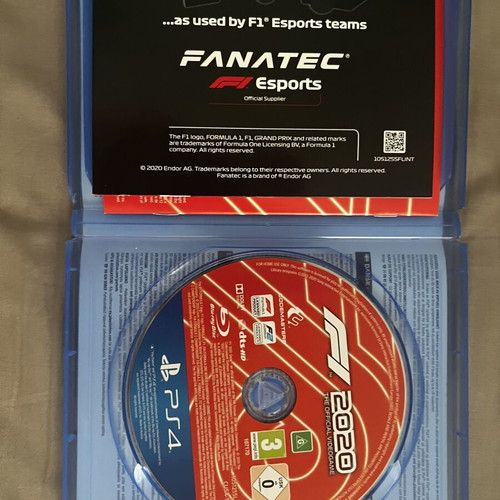 F1 2020 PS4 game