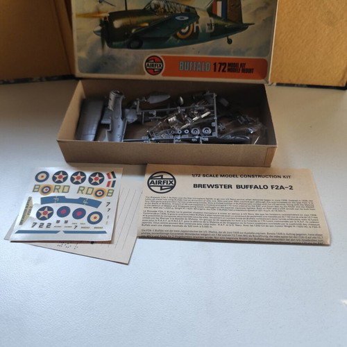 Airfix Brewster Buffalo F2A-2 model kit 1/72 scale