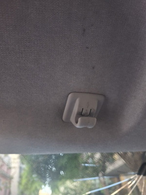Citroen C3 2010 βάσεις στήριξης ηλιοπροστασίας ασημί σαν καινούργιο