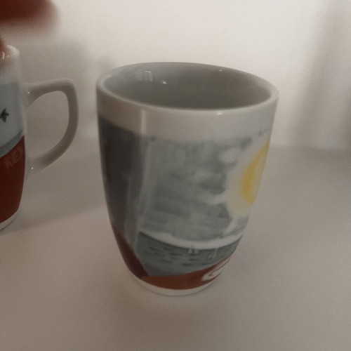 Coffee mug set for couple, like new, 2 pieces