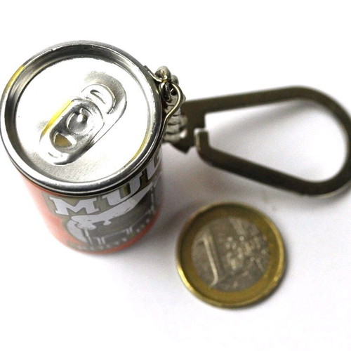 Pepsi Cola Mug Root Mini Beer Can Keychain USA 1998 like new
