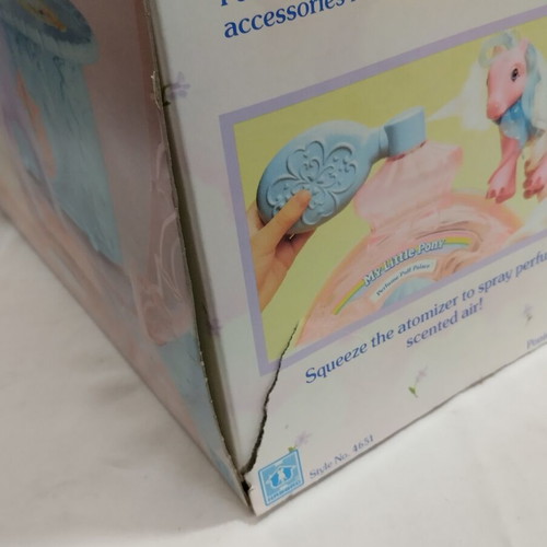 My Little Pony Perfume Puff Palace set new by Hasbro
