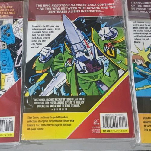 Robotech Archives volumes 1-3 new, deluxe editions