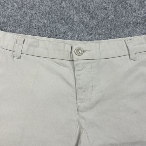 Patagonia Organic Cotton Chino Shorts Women Size 6 Used Beige