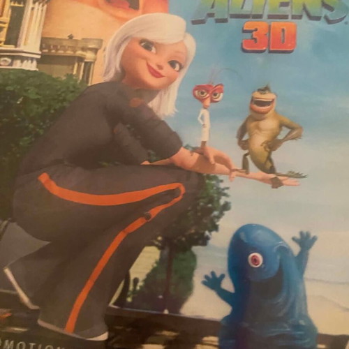 Monsters vs. Aliens Blu-ray 3D used promotional copy