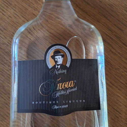 Tipota sealed collectible bottle Greek liqueur