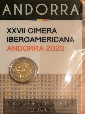 Ανδόρα 2 ευρώ 2020 καινούργιο, 27η ιβηροαμερικανική σύνοδος κορυφής