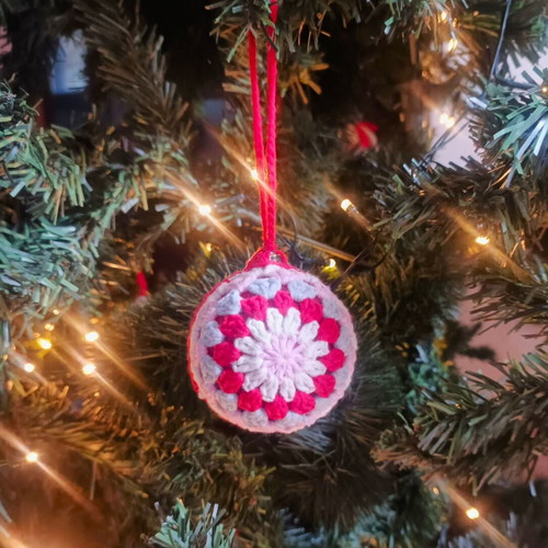 Christmas decorative ball handmade new
