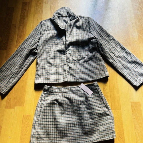 Bubblegun winter suit set, grey, size S