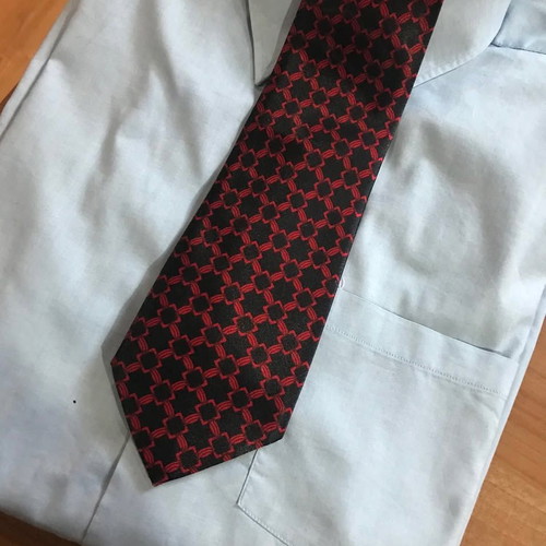 Dae Ro tie new, black and red