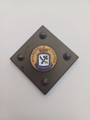 Naval Badge of Narkalievtikou Armatolos 1948-1976 used