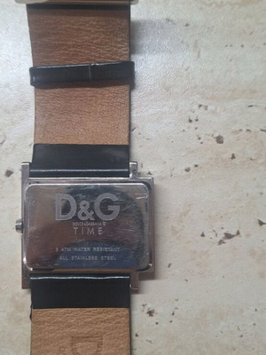 Ρολόι Dolce Gabana γυναικείο σαν καινούργιο, μαύρο