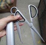 Scissors with paper cutter new