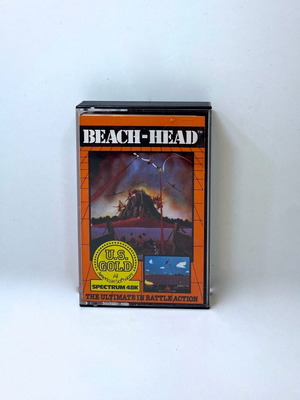 Beach Head tape cassette for Spectrum ZX used, complete in box
