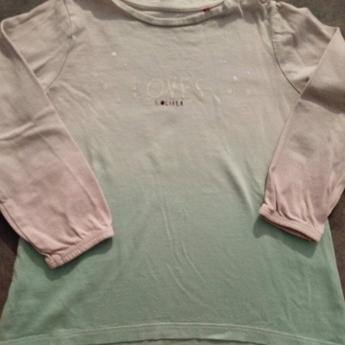 S.Oliver baby shirt like new, size 86, colorful