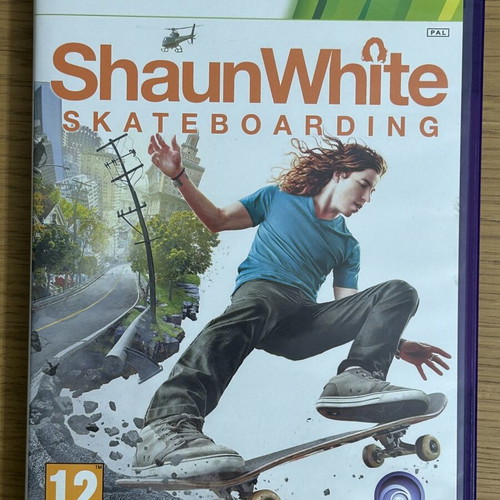 Shaun White Skateboarding Xbox 360 game used