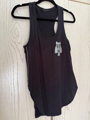Doretta Top used, one size, with rhinestones front and sides