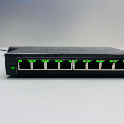 Netgear ProSAFE GS108E Smart Plus Switch 8-Port Gigabit Like New Metal