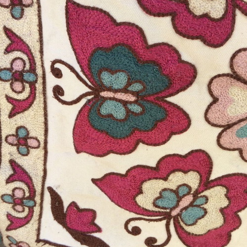 Tapisserie handmade vintage sofa pillow used