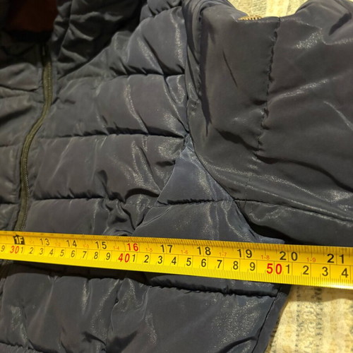 Lonsdale women's parka jacket used, size L, blue