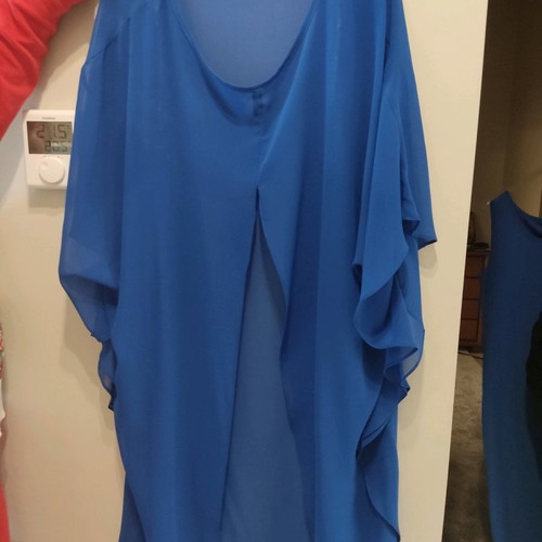 Evening dress used, size 3 XL