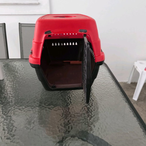 Pet carrier suitcase used