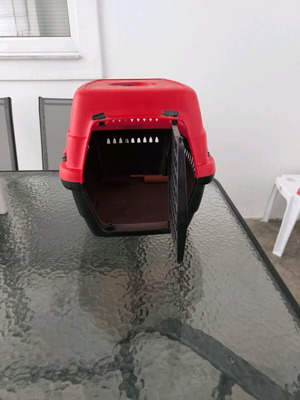 Pet carrier suitcase used