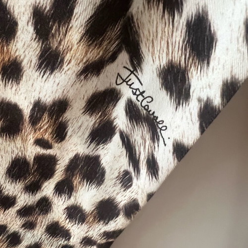 Just Cavalli leopard print pants like new