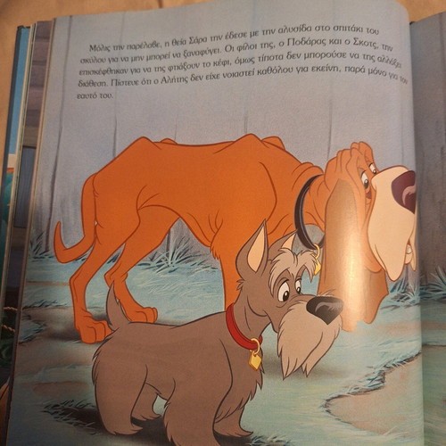 Disney Storybook Lady and the Tramp like new
