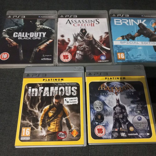 PlayStation 3 games like new, pack of 11