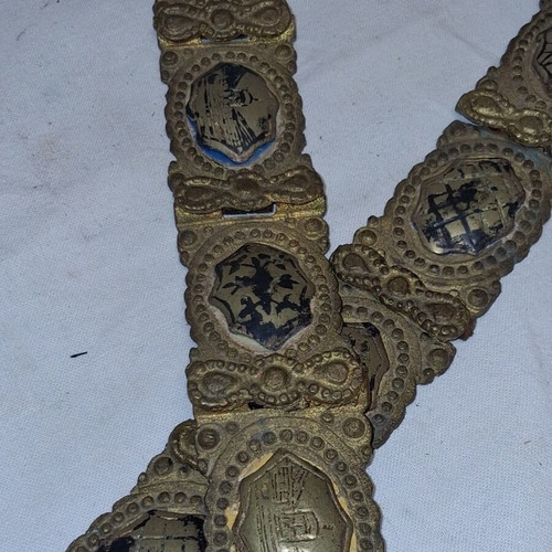Ottoman bridal belt Van Savatlı Van İşi circa 1870–1910 used