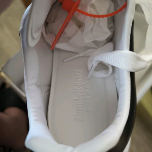 Alexander McQueen shoes new, white, sizes 40-44