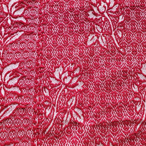 Caramelized loom blankets used, set of 2, Litohorinis style, very old