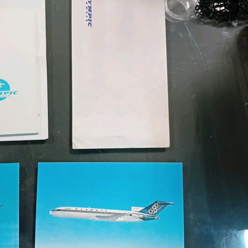 Olympic Company stationery used, set with cards and envelope