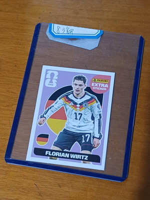 Panini Fifa World Cup 2026 Extra Sticker Florian Wirtz нов