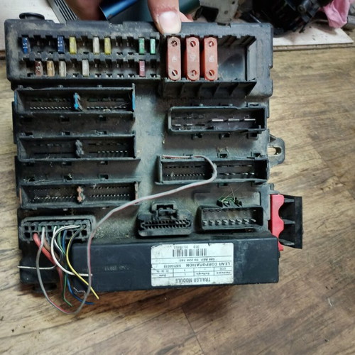 BSI module for Opel Vectra C (2002-2009) used, 2 pieces 13170890