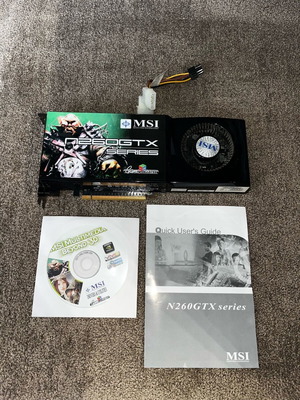 Κάρτα γραφικών MSI GeForce GTX260 μεταχειρισμένη