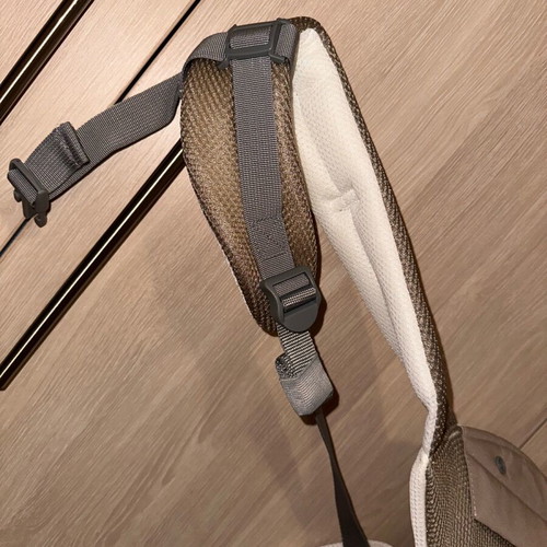 Kikka boo Baby Carrier like new, beige, up to 15 kg with breathable cover