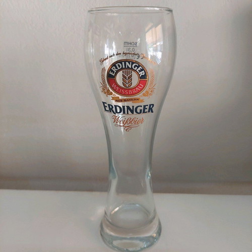 Erdinger collectible beer glass Weiss type 500ml like new