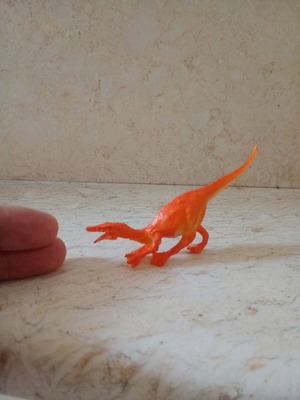 Dinosaur miniature figure used
