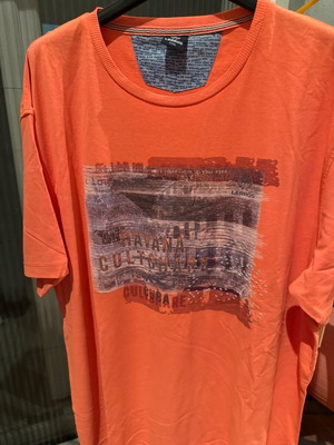 Lerros T shirt 3XL like new, orange